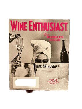 Wine Enthusiast May 2026 Bubbles Issue Top 40 Sparkling Wines Champagne